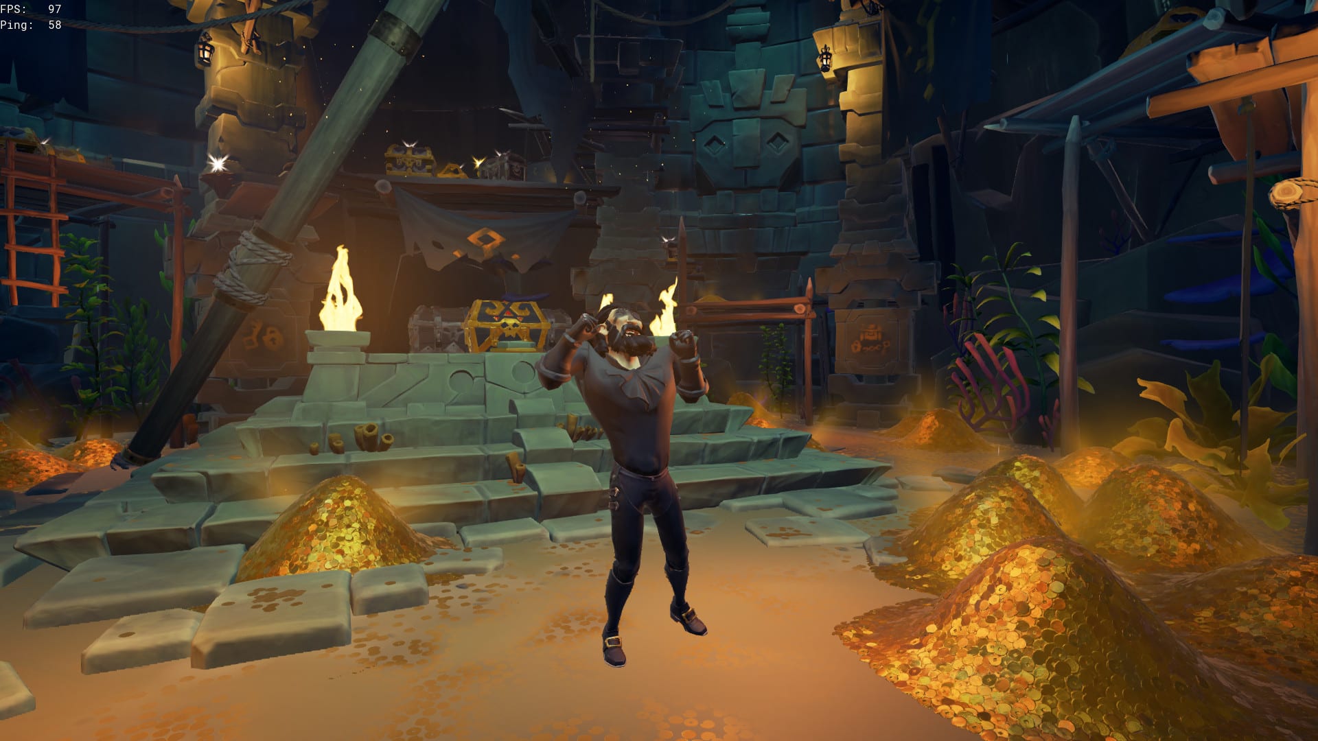 Earn 100k 250k Or 500k Gold For You On Sea Of Thieves By Iinsane93 Fiverr