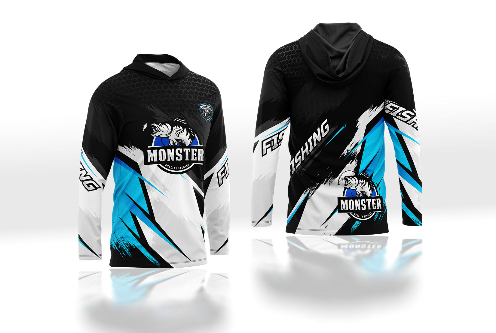 Create A Fishing Jersey Design For A Sublimation Print By
