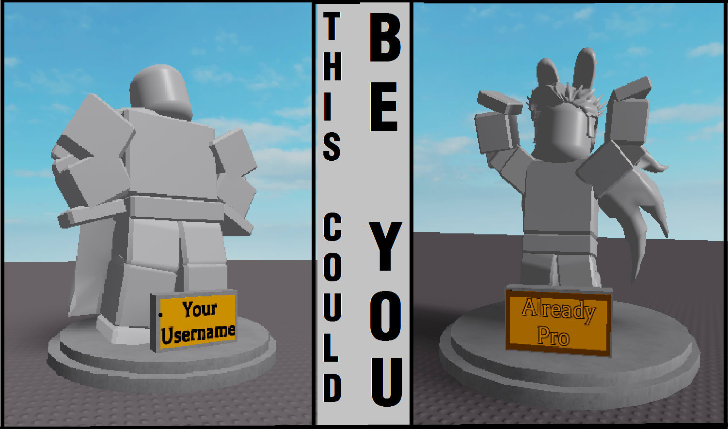 Make A Statue Of Your Roblox Avatar In Roblox Studio By Genoterm Fiverr - roblox statue