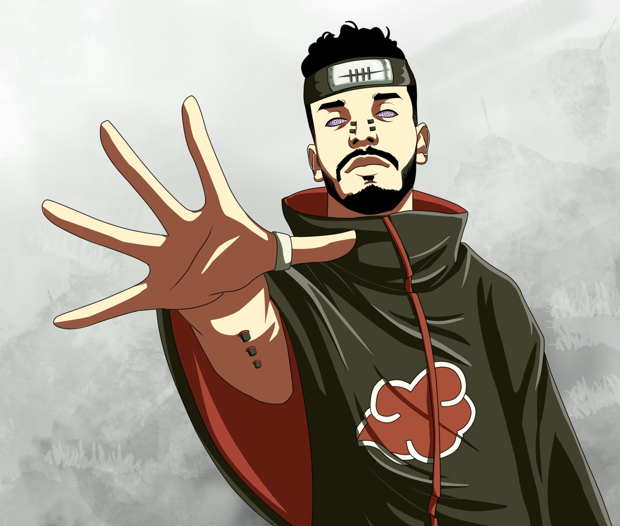 Make Vector Art X Naruto Shippuden By Abdellahdja Fiverr