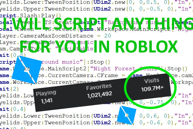 Make You A Roblox Script By Maskedoperative Fiverr - create teleporter part roblox