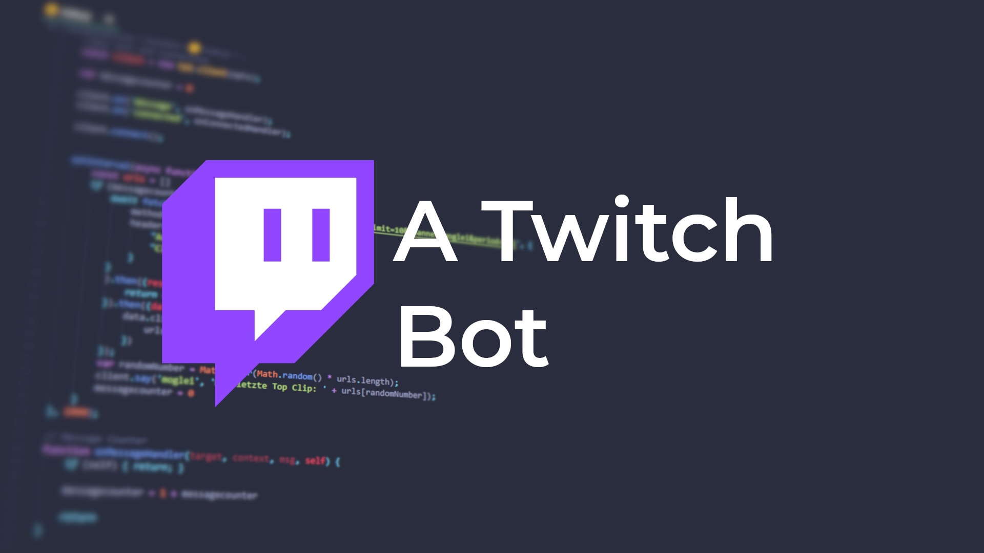 Make twitch bot how chat a to How to