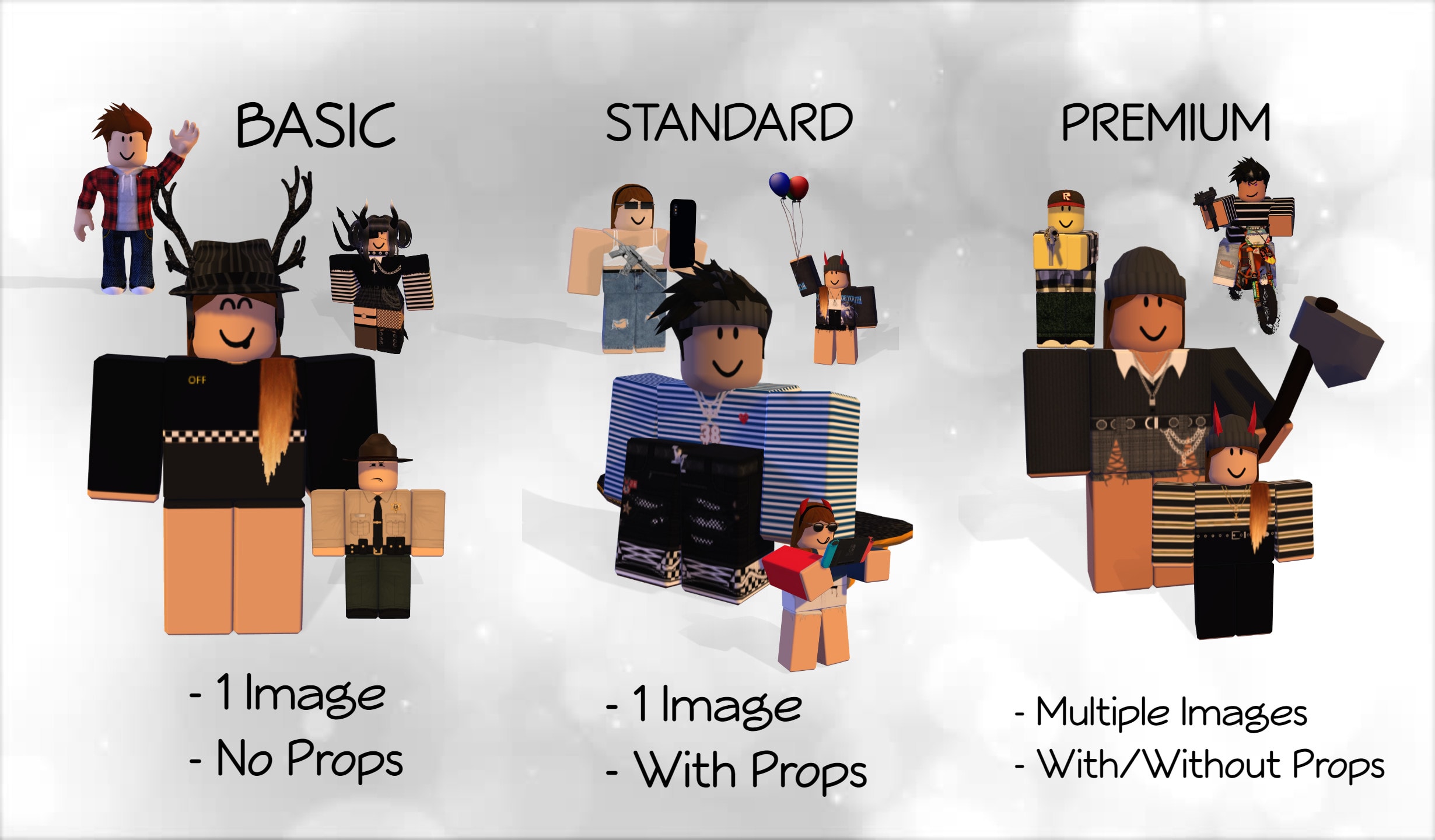 Create a 4k roblox transparent avatar by Lenaterry