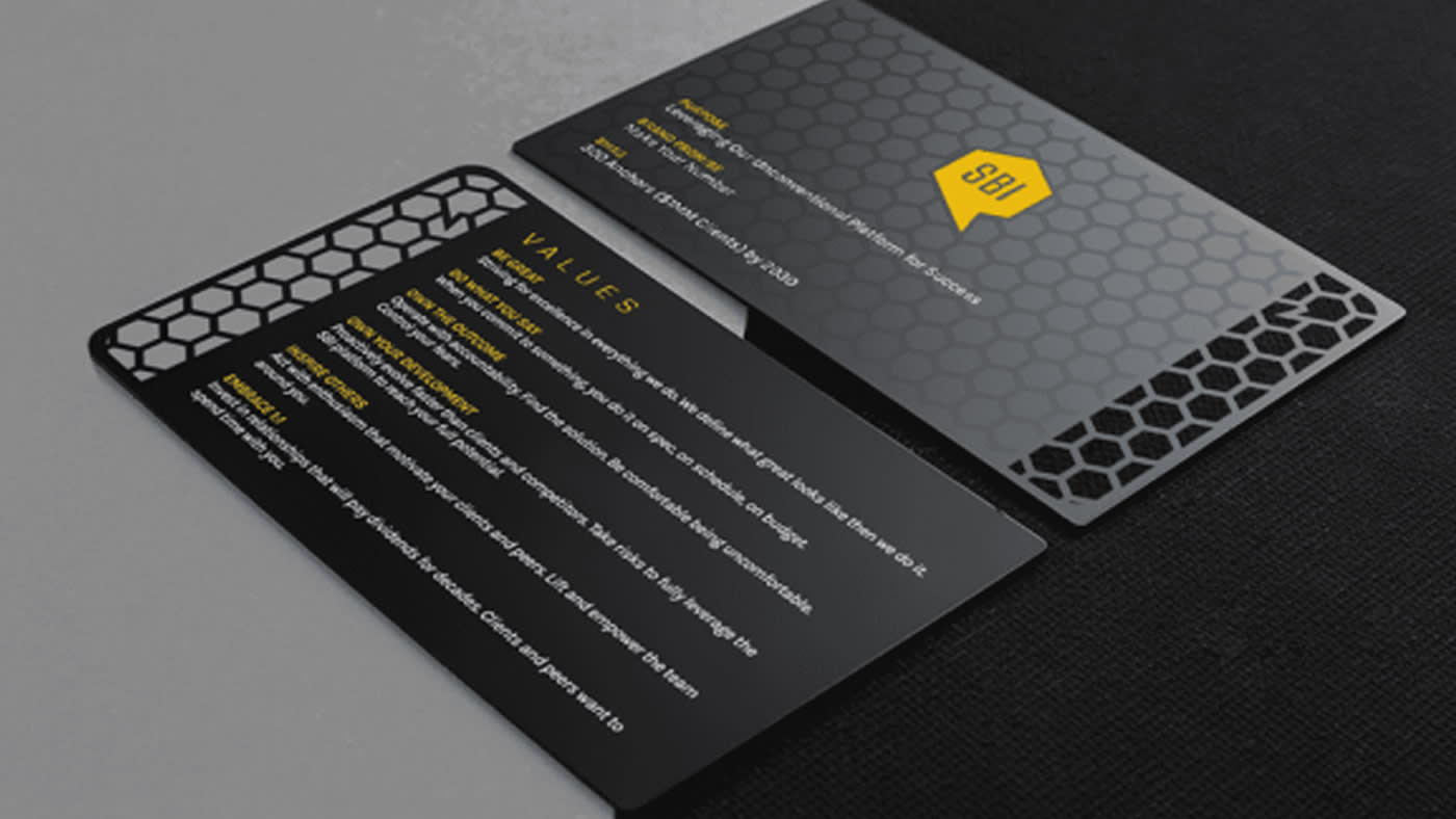 Business Card Design For Fiverr Client