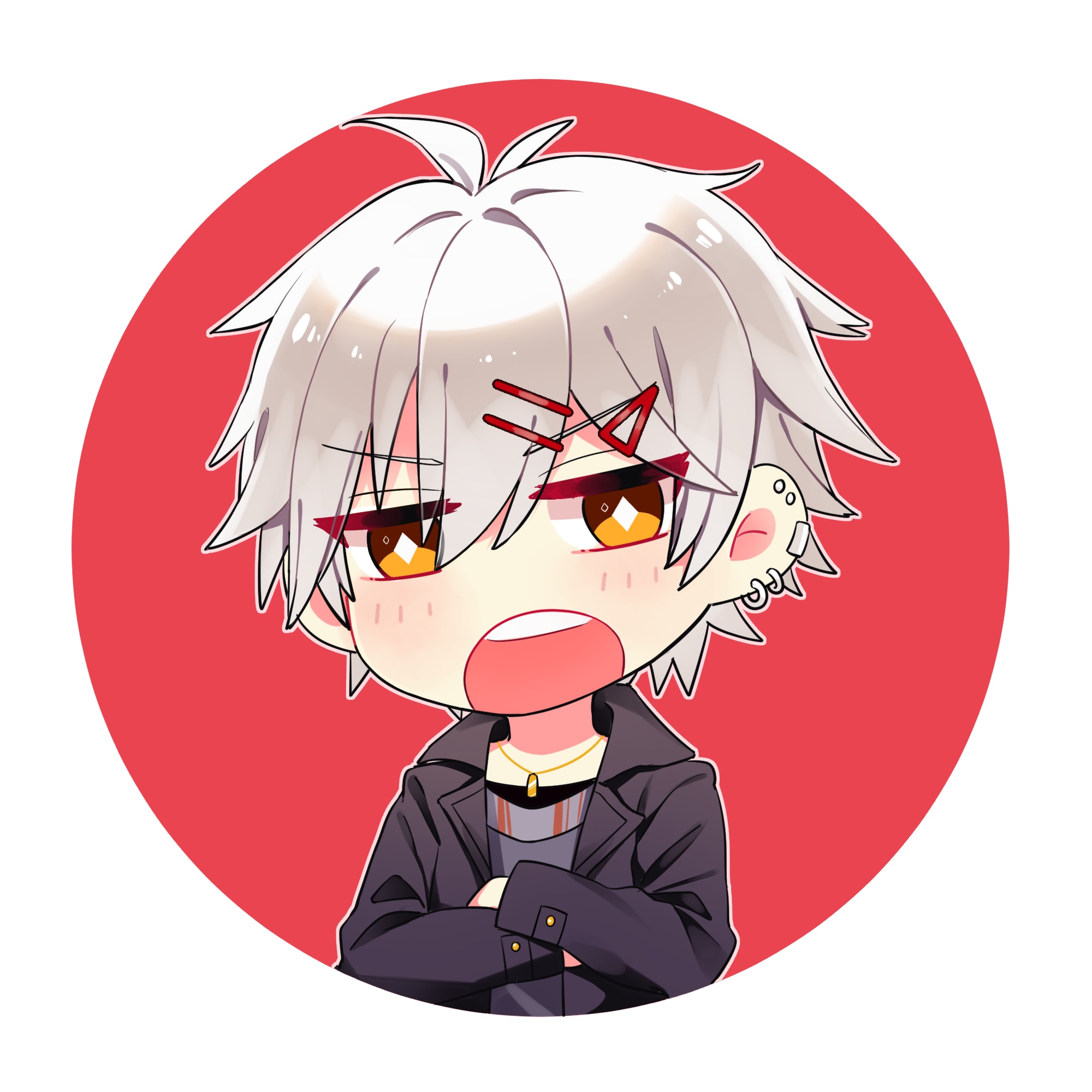 create cute chibi cool anime profile picture from you