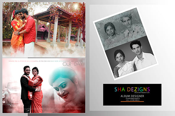 Do wedding album designing by Shamathai | Fiverr