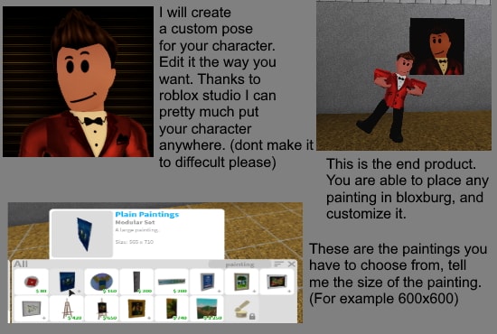 Design and script your roblox game, bloxburg, roblox builder, gfx by  Tomiwanft