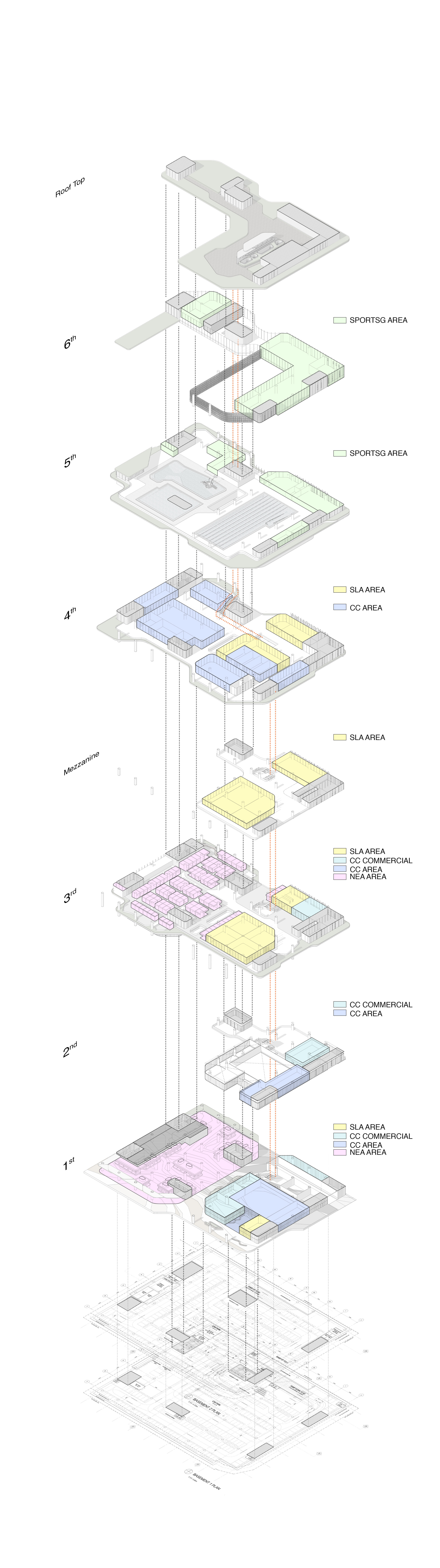 Exploded Axonometric Exploded Axonometric By @shyamarchitecture Get