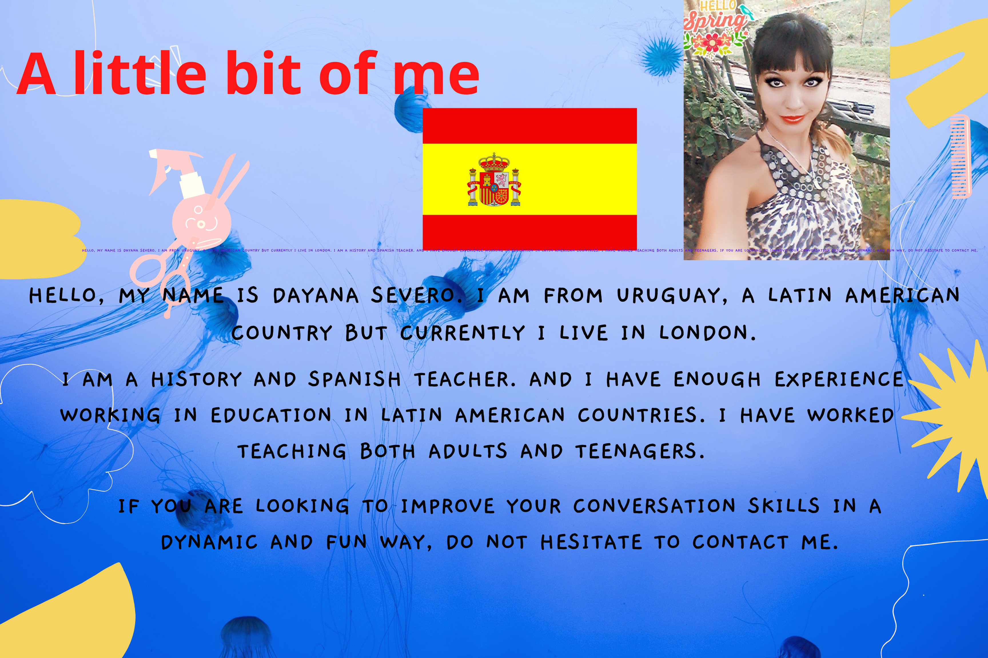 Be Your Best Spanish Conversation Friend By Dayana8 Fiverr