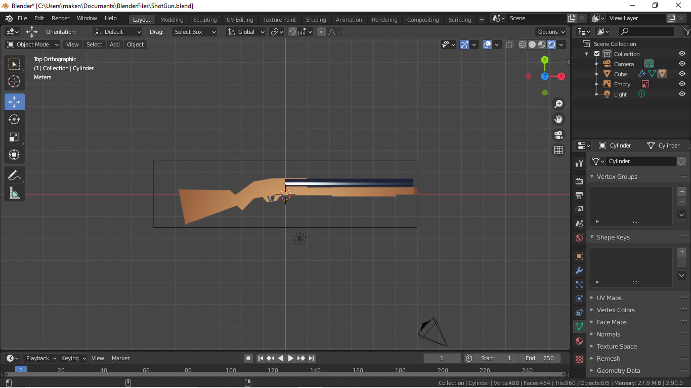 Do Simple Low Poly 3d Objects On Blender By Kreativekendi Fiverr