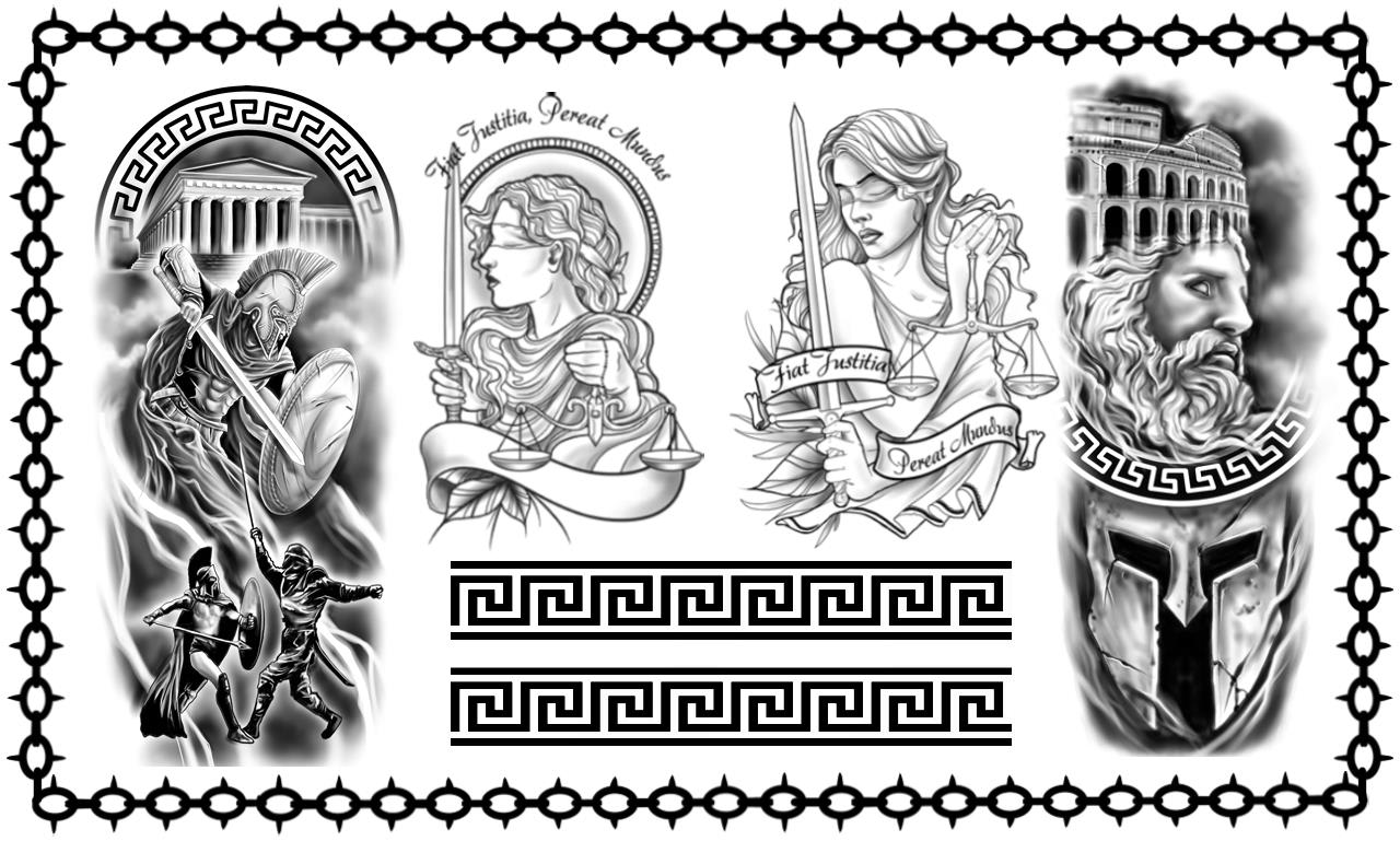 Greek Mythology Tattoos  GET a custom Tattoo design 100% ONLINE