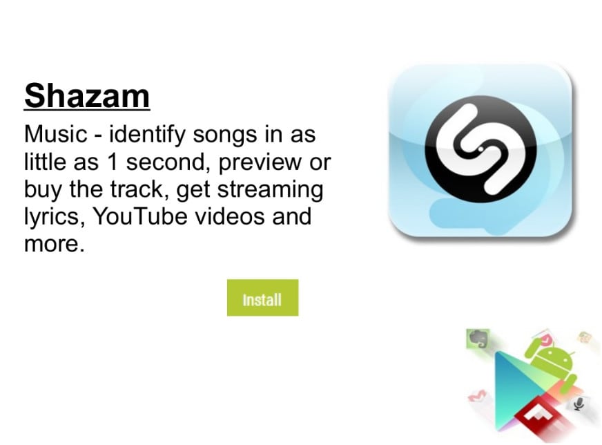 Shazam For More Shazam For More