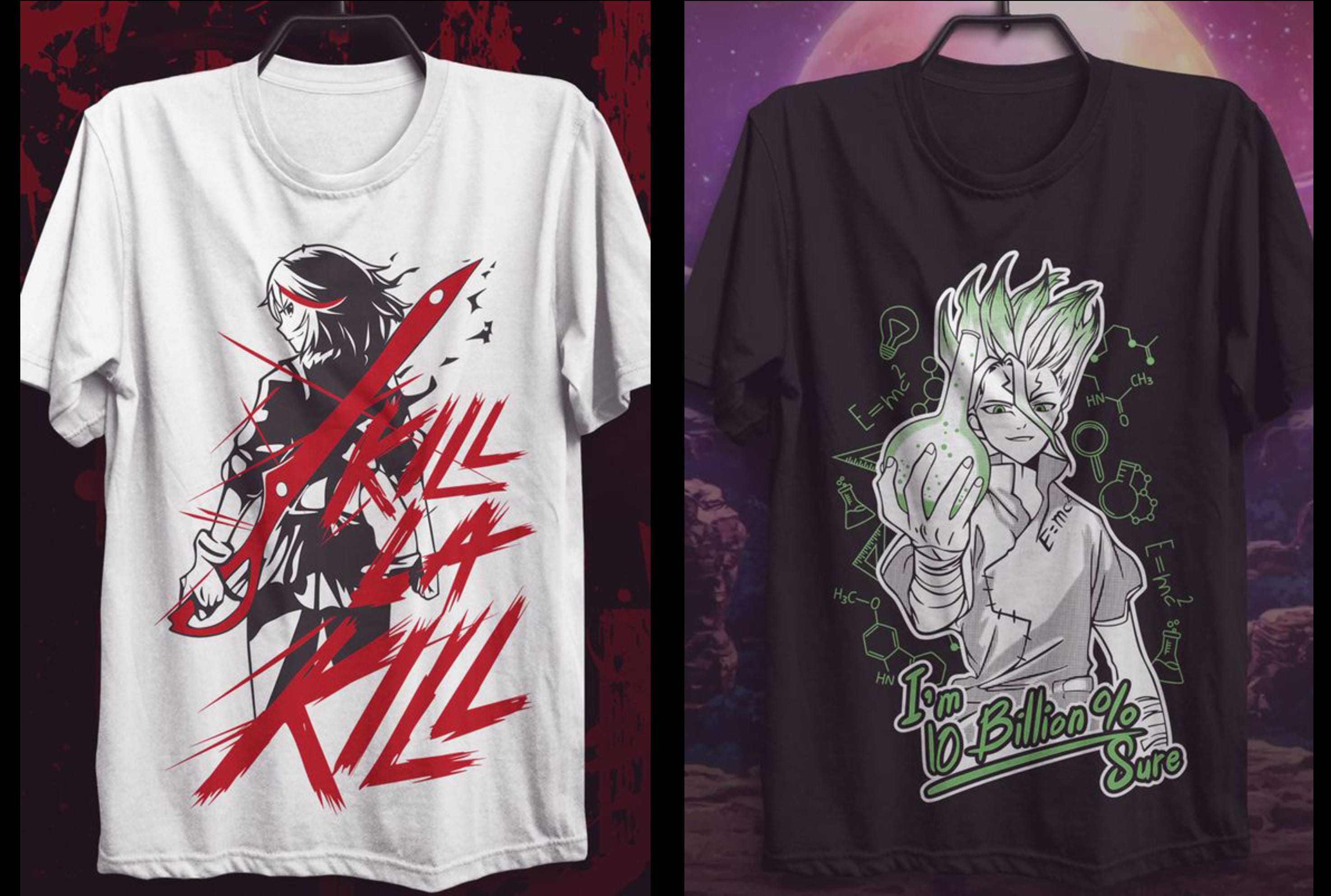 manga t shirt design