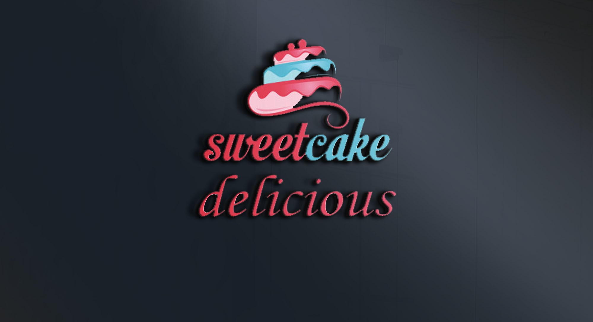 Happy Fun Cake Logo