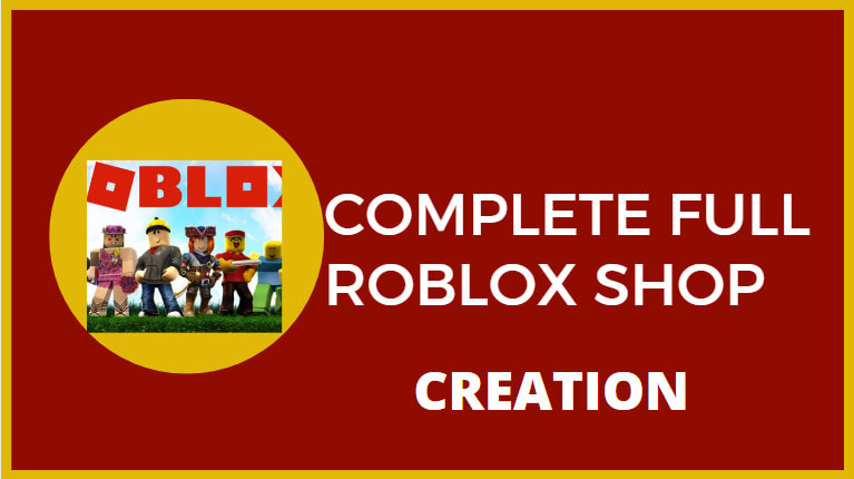 Create Complete Full Roblox Shop For Your Game By Frank Jibs Fiverr - how to add a picture to your game on roblox