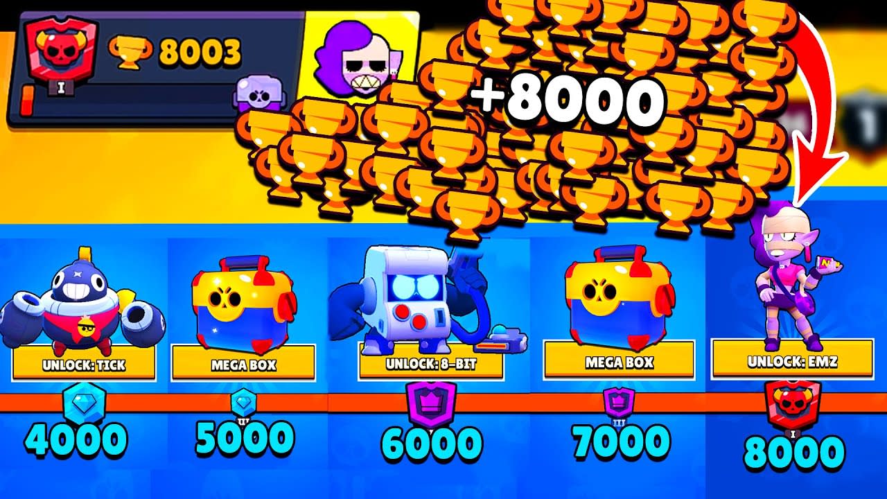 Increase Your Brawl Stars Trophies By Raamennoodle Fiverr - brawl stars 1000 trophy profile picture