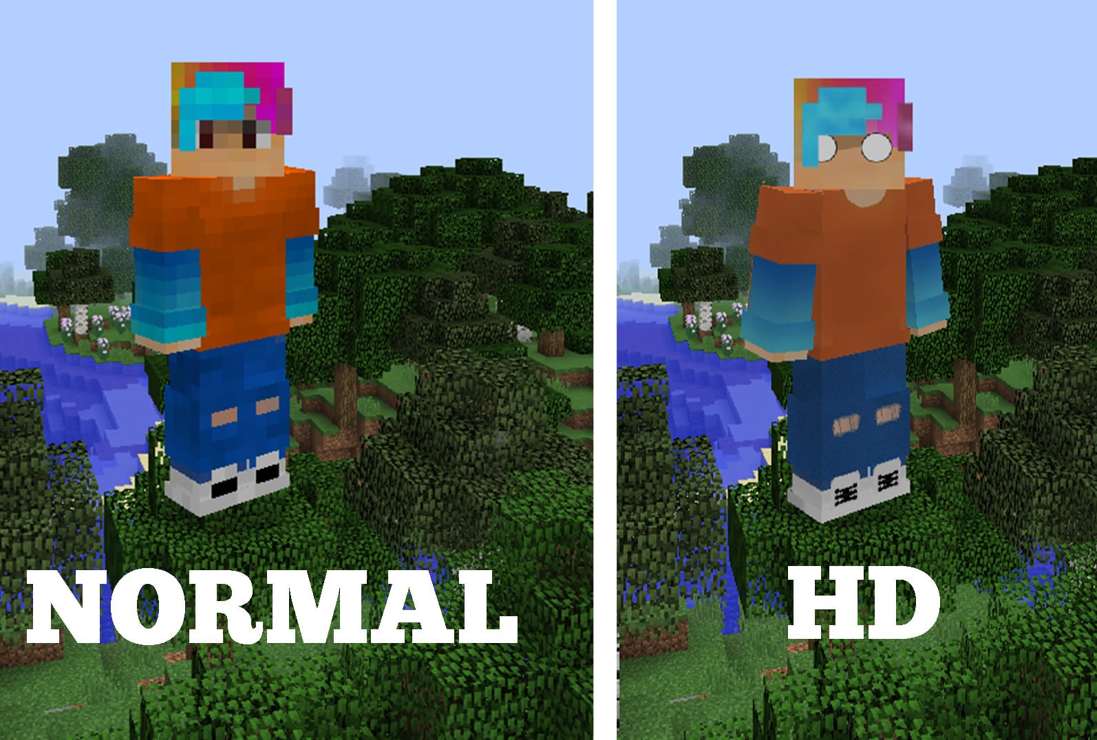 Make Your Minecraft Skin Or Hd Skin By Vlolaa Fiverr