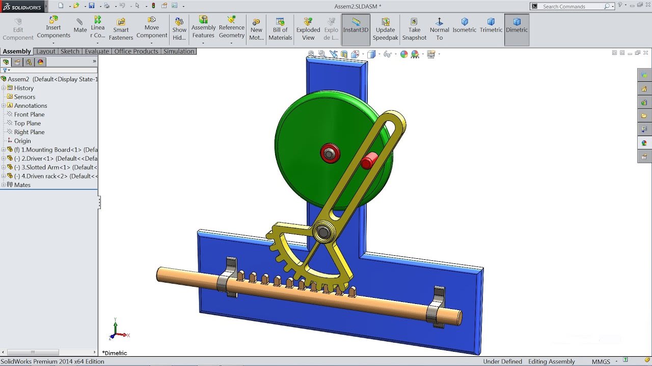 Animation and motion analysis in solidworks or composer by Nikunjbhimani |  Fiverr