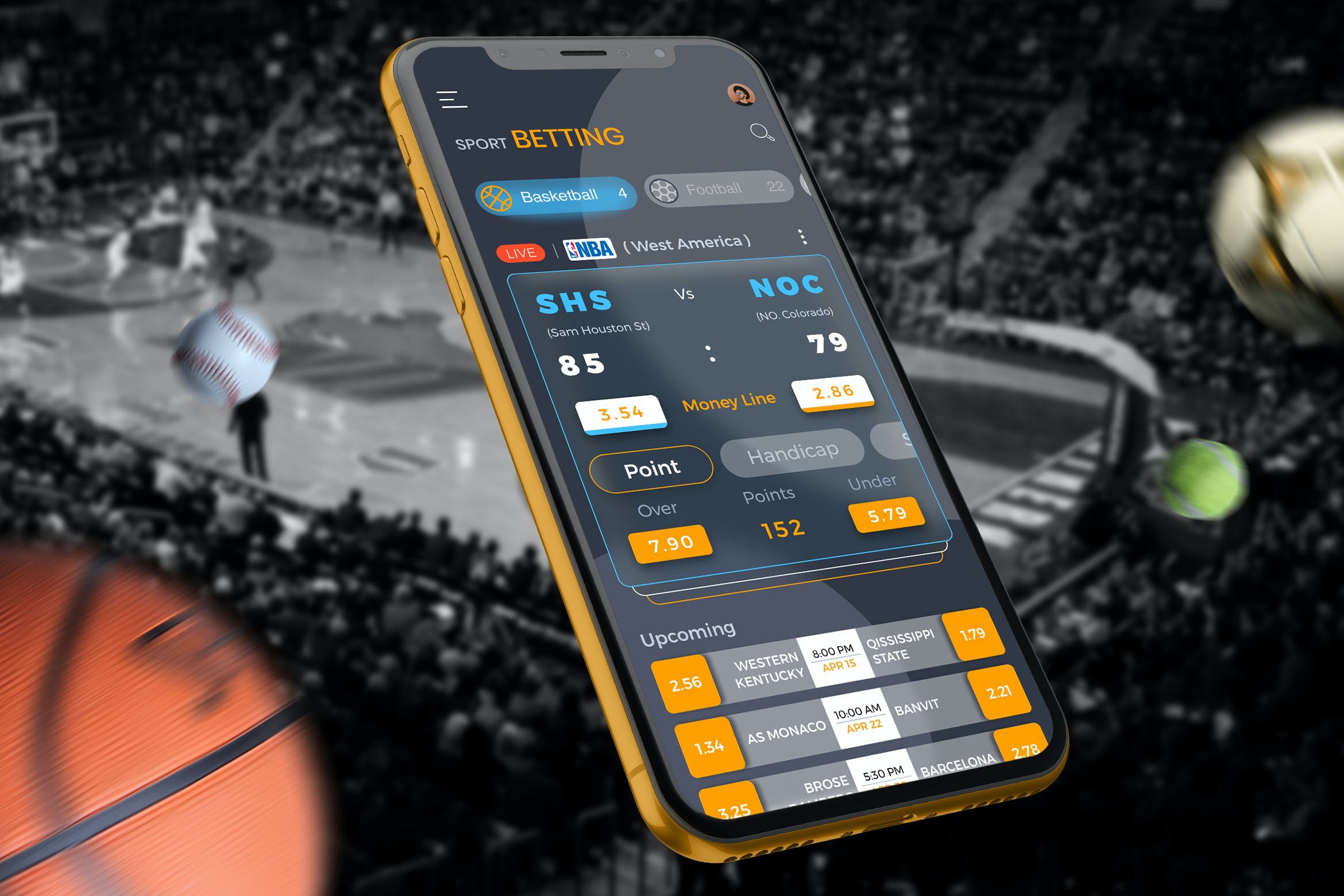 Sport beting app and web, crypto sport betting app and web by Roycharles3 | Fiverr