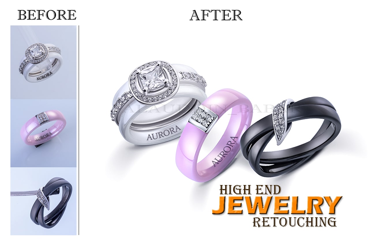 jewelry retouching service