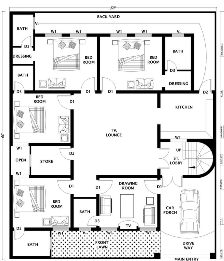 simple-dream-house-floor-plan-with-measurements-and-dimensions