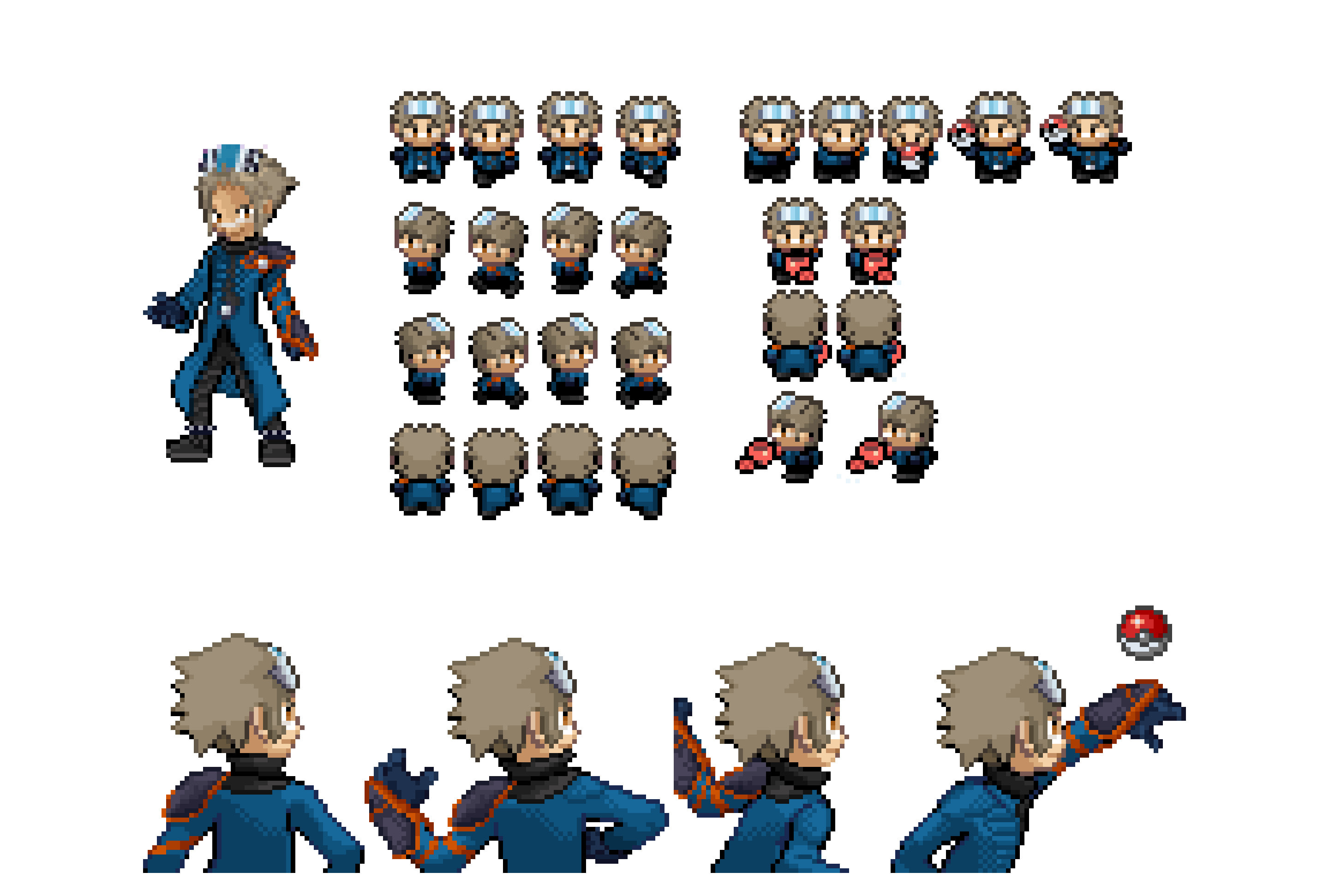 4 Photos Fan Made Pokemon Trainer Sprites And Review - vrogue.co