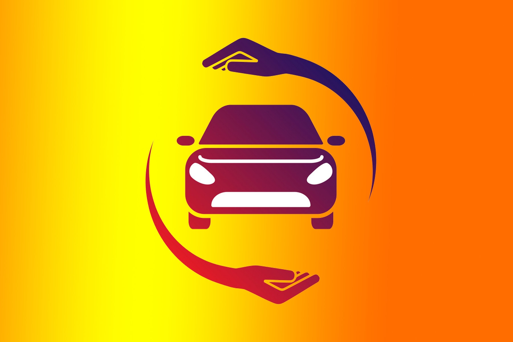 Design-Logo für Autohaus, Auto, Autoreparatur und Werkstatt
