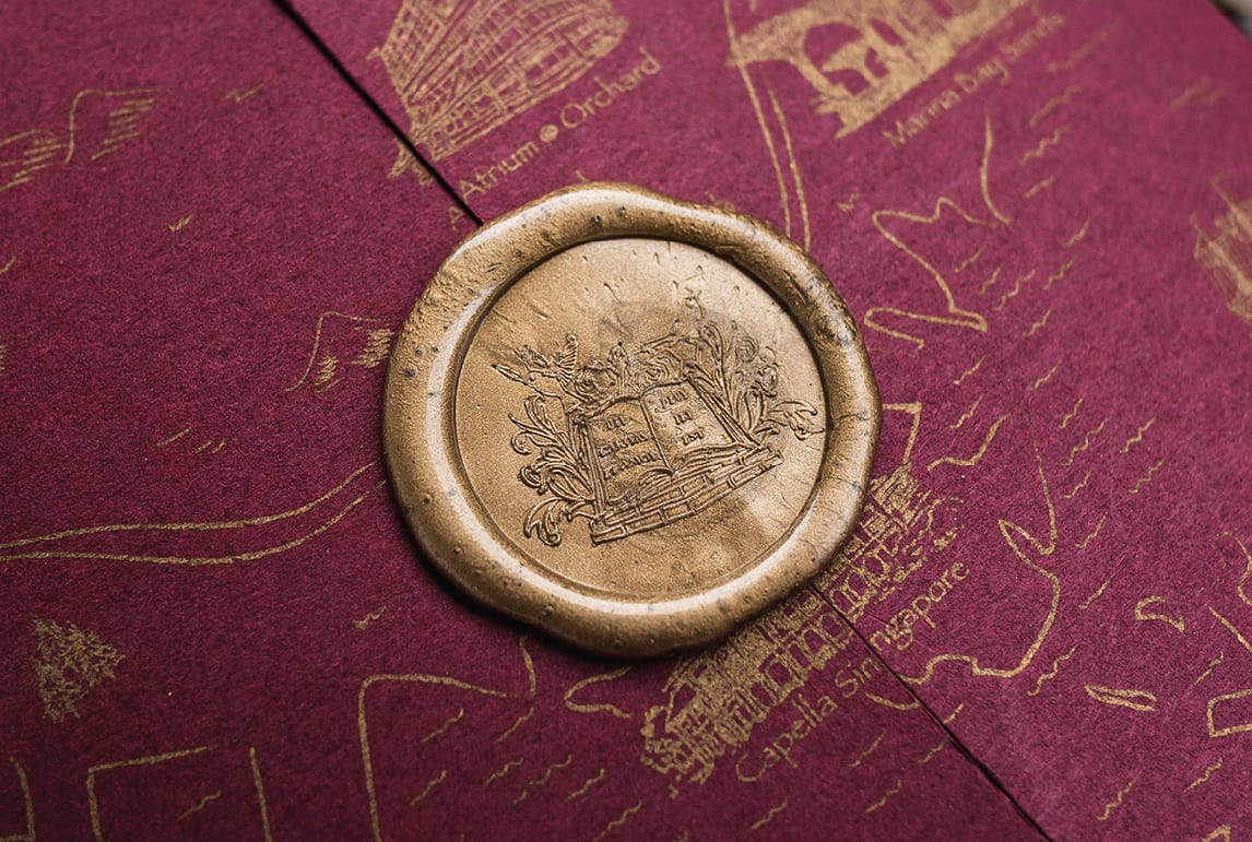 Heraldic Lion Shield Wax Seal Stamp