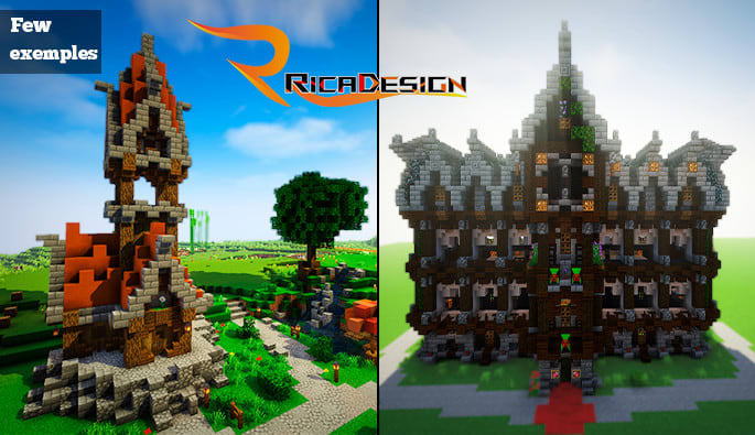 Minecraft, How to Build a MEDIEVAL Fantasy House