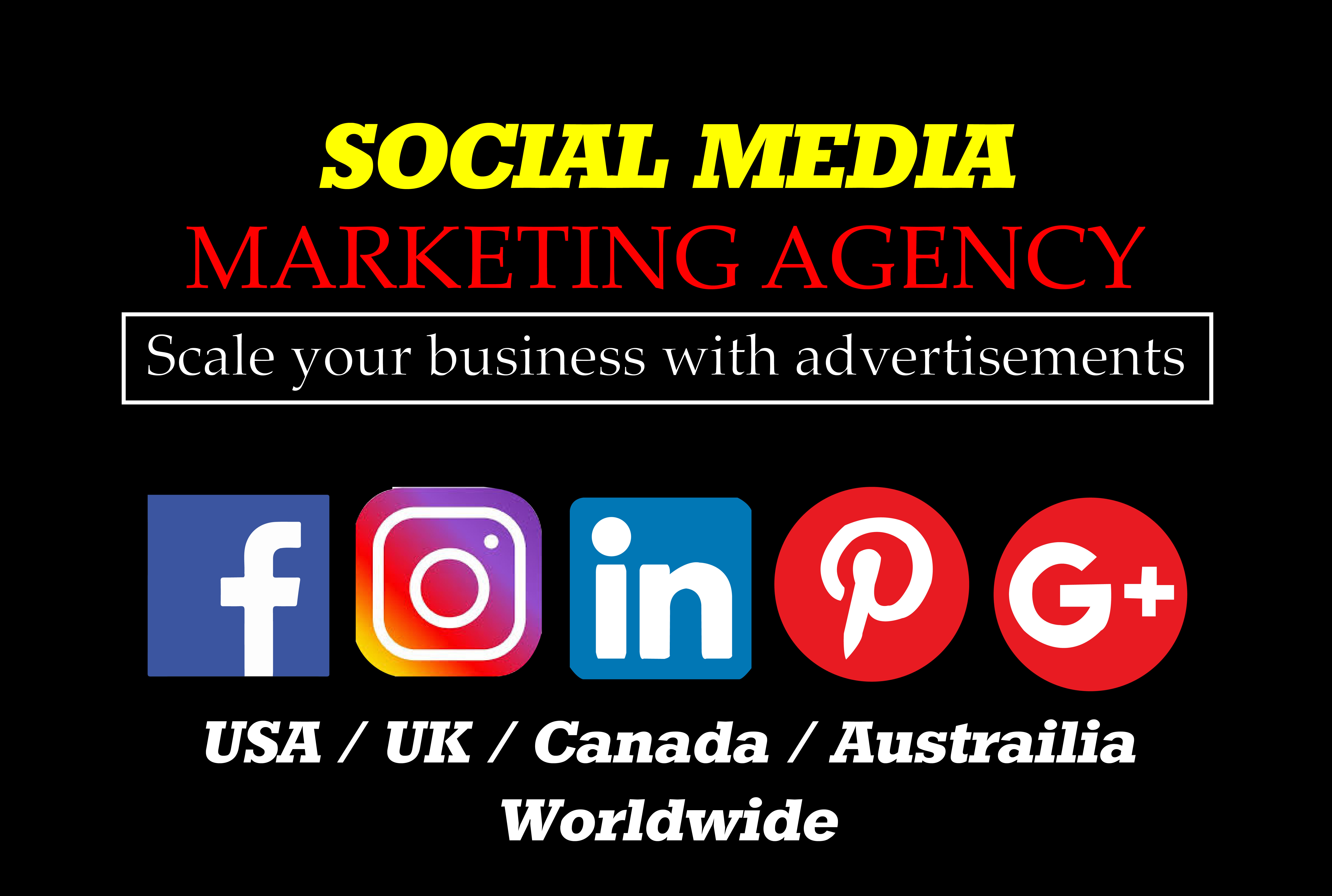 Be Your Social Media Marketing Agency Smma Marketing Manager Content Creator By Smv362 Fiverr