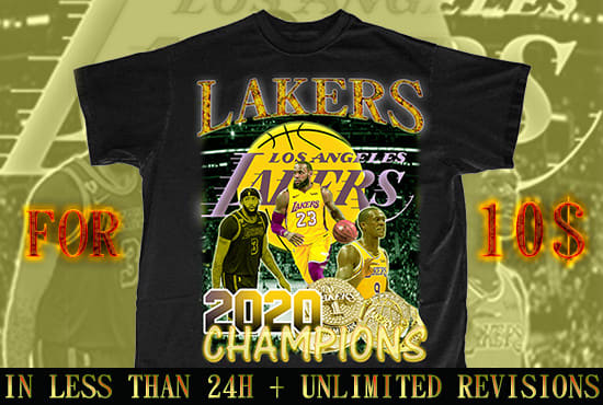 lakers rap tee