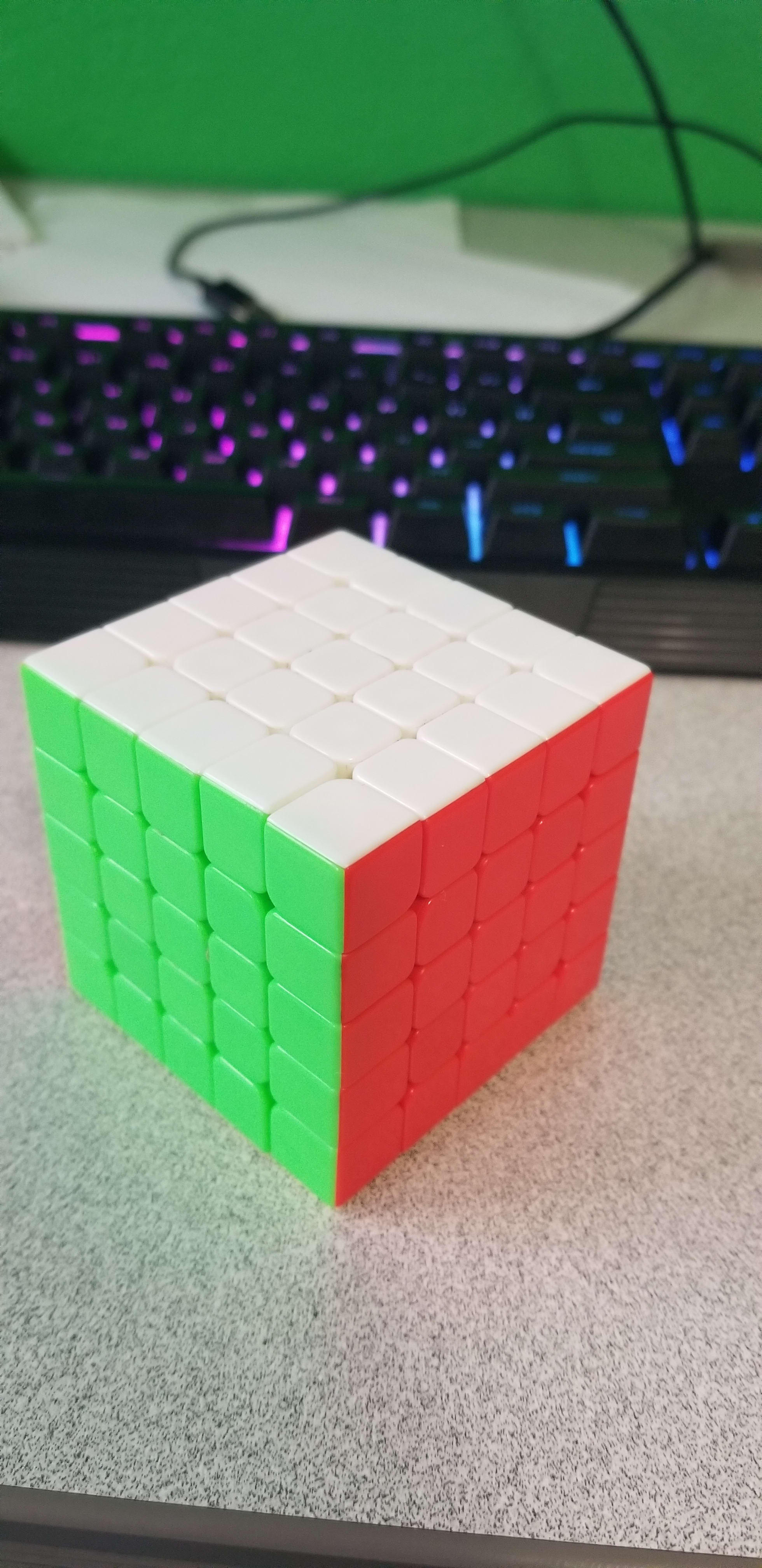 Insegnarti a risolvere un cubo di rubik 5x5