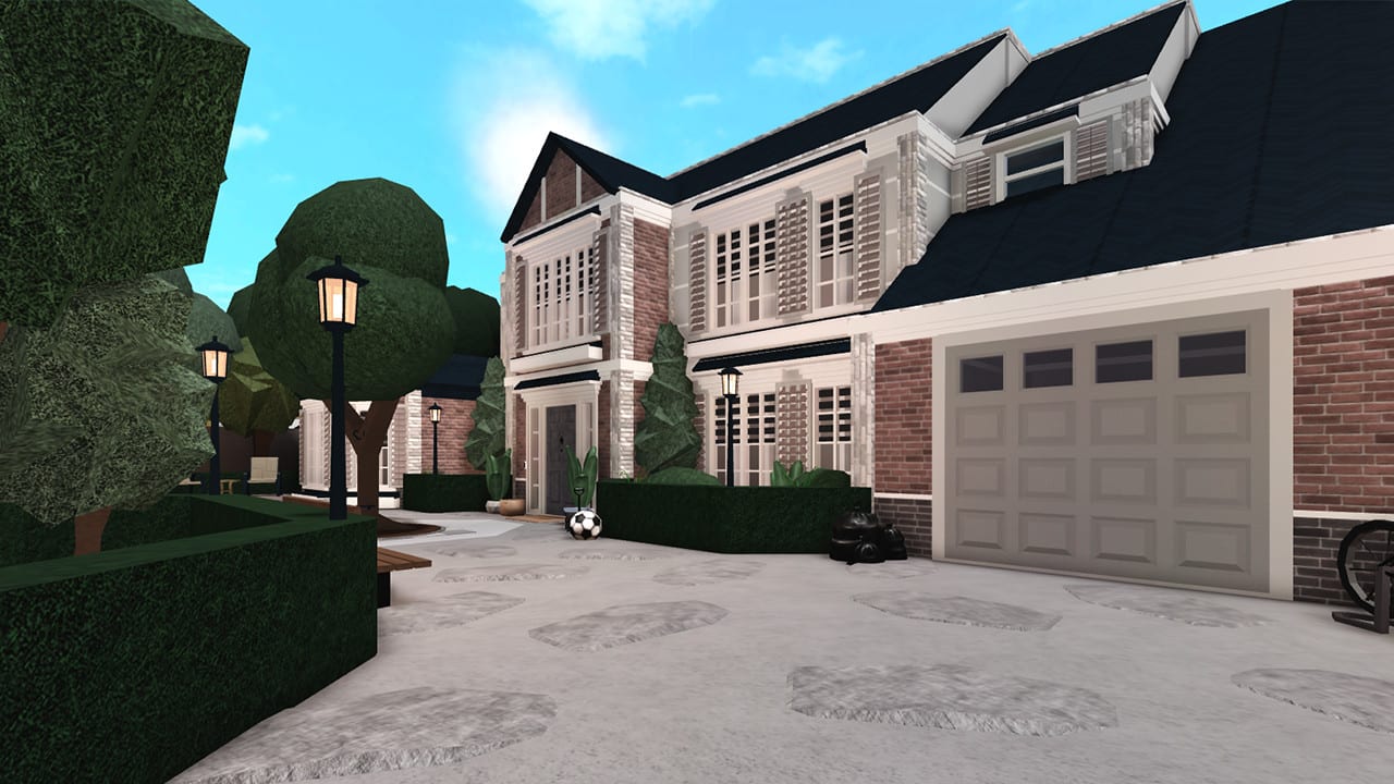 ROBLOX BLOXBURG HOUSE STARTER PACK EXTERIOR ONLY