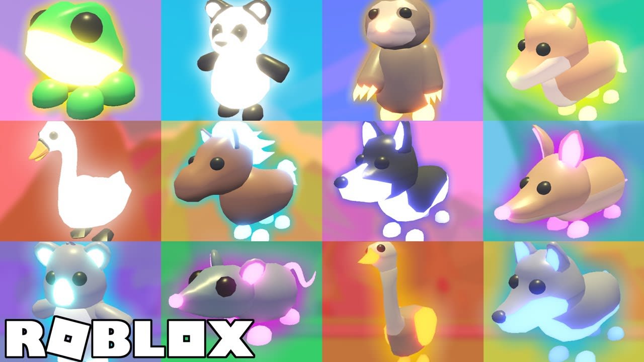 Roblox Adopt Me Neon Arctic Fox