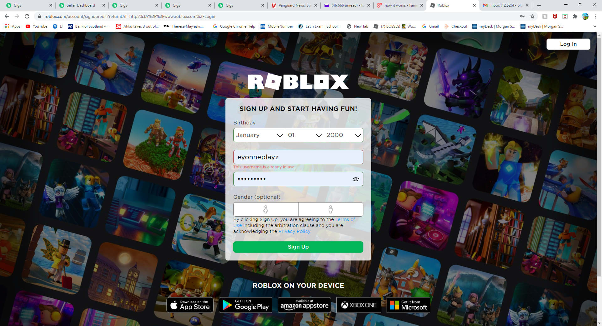 Make Roblox Accounts For You By Lenlene Fiverr - roblox buy accounts