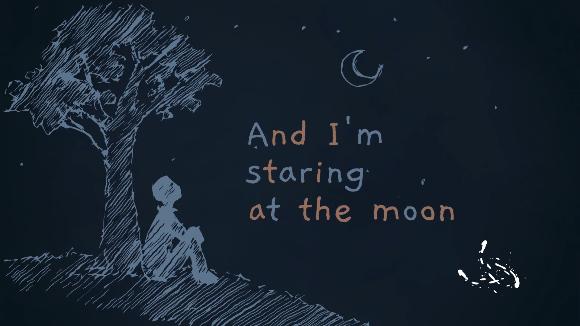 Stunning animated lyrics video, cinematic or trendy hand drawn