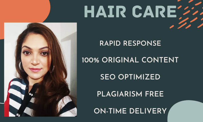 Write an exceptional hair care article or blog by Maryam_nabeel89 | Fiverr