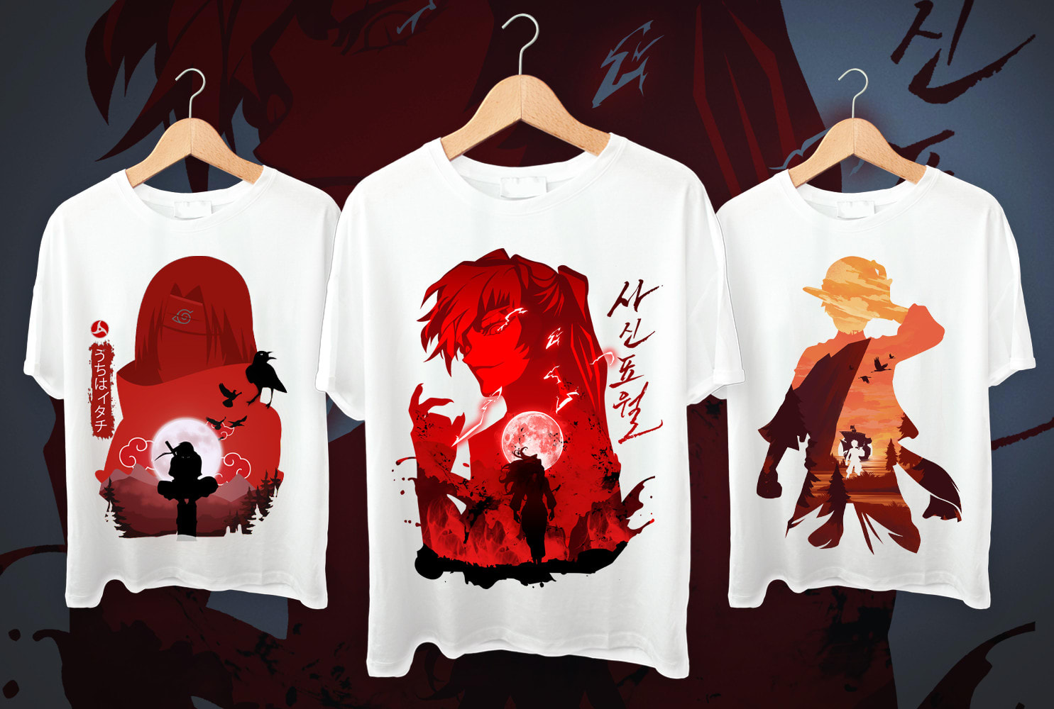 Anime T Shirt designs, themes, templates and downloadable graphic elements  on Dribbble