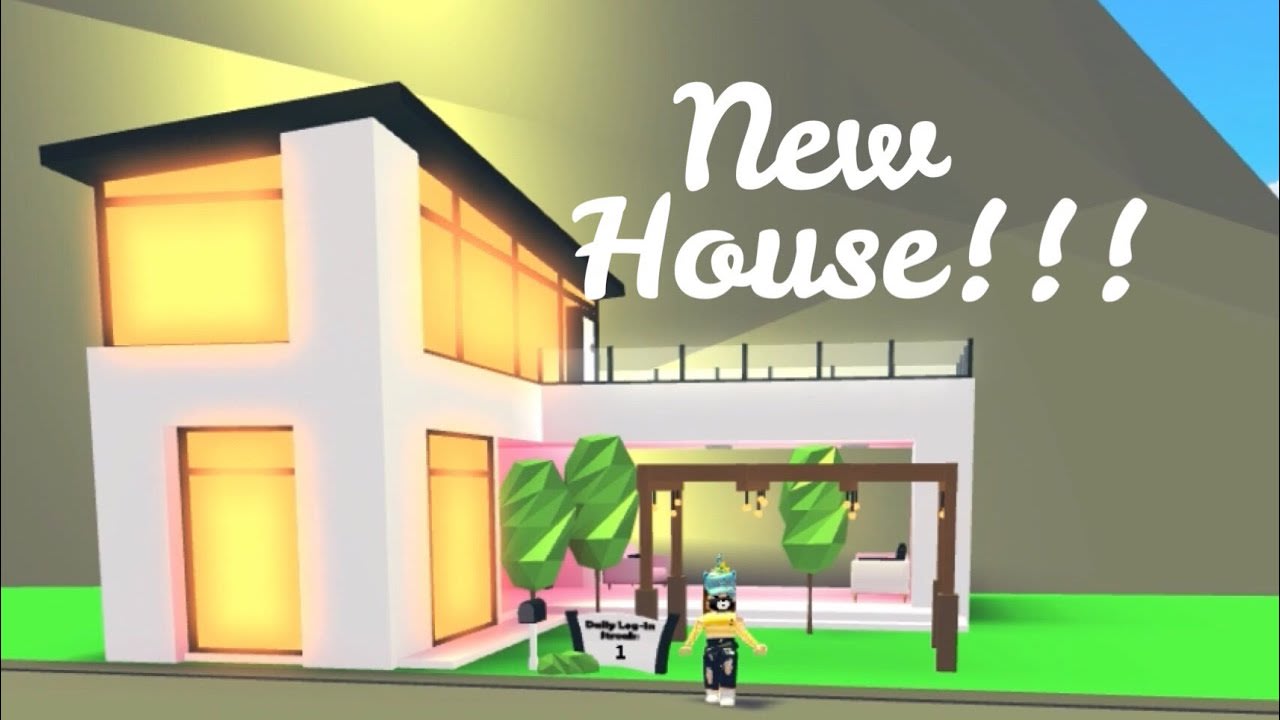 BUILDING MY FUTURISTIC HOUSE!, Roblox : Adopt Me!, PART : 1, in 2023