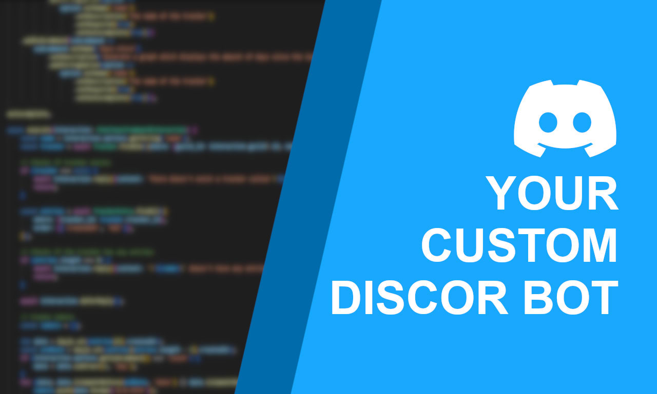 Create a custom discord bot by Gidioot