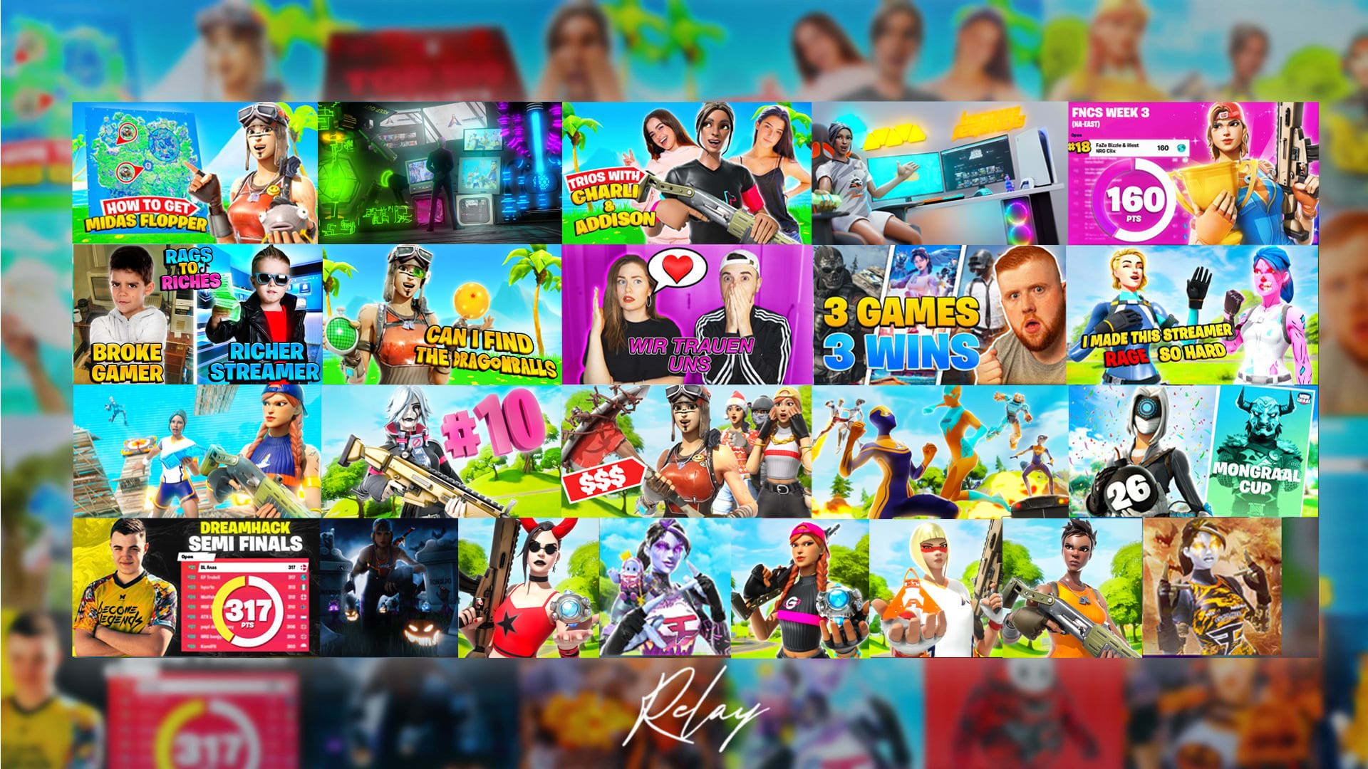 Professional 3d Fortnite Thumbnails By Relaydzn Fiverr