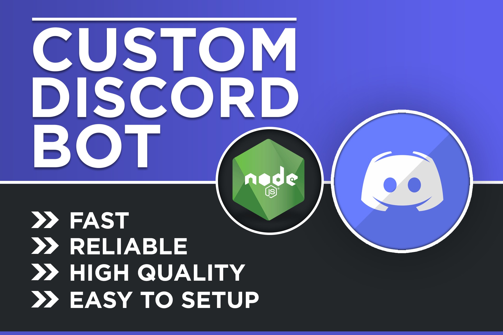 Create a custom discord bot by Gidioot