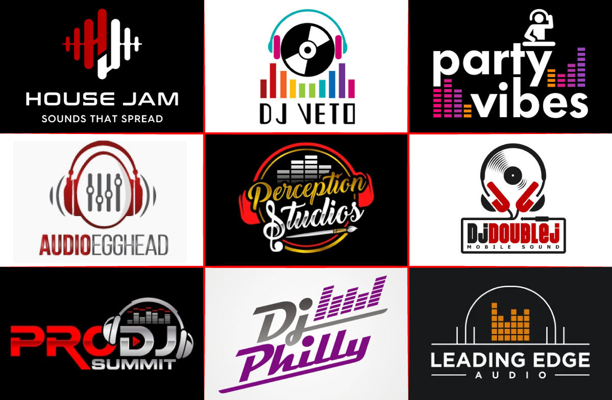 Design a dj music production radio and studio logo by Princes_design |  Fiverr