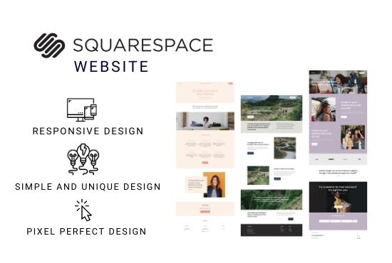 Design a Professional Responsive Squarespace Website