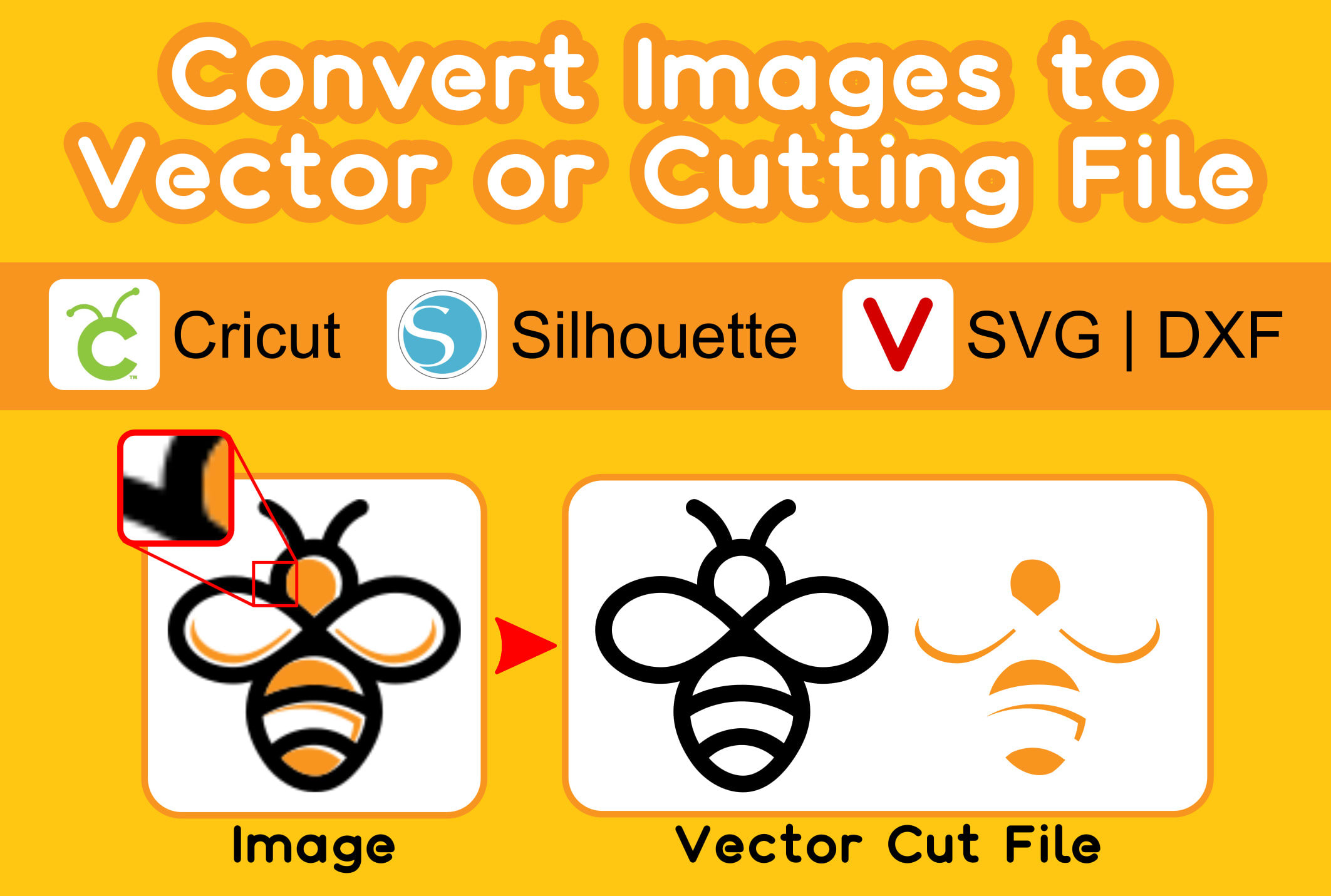 Download Convert Your Image Or Drawing To Cutting File Cricut Silhouette Svg Or Dxf By Sixty8designs Fiverr