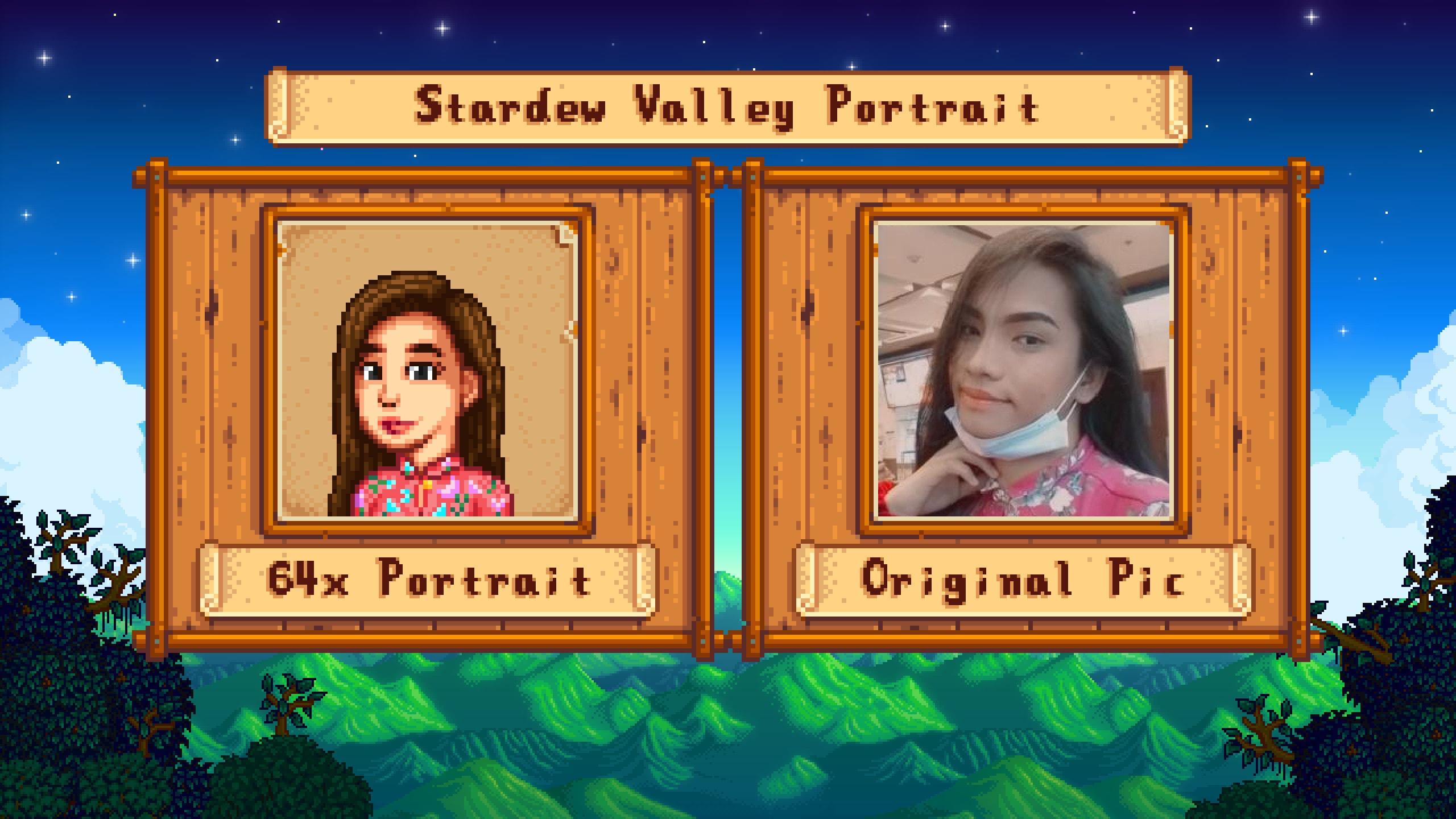 Make A Stardew Valley Portrait Of You By Katarinao3 Fiverr