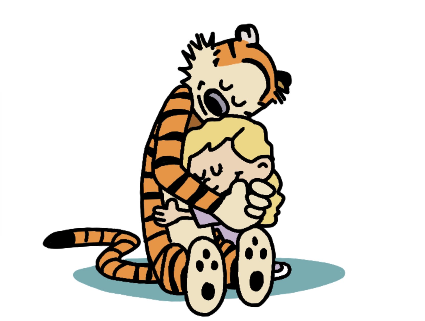 Draw you as a calvin and hobbes character by Wfayec | Fiverr