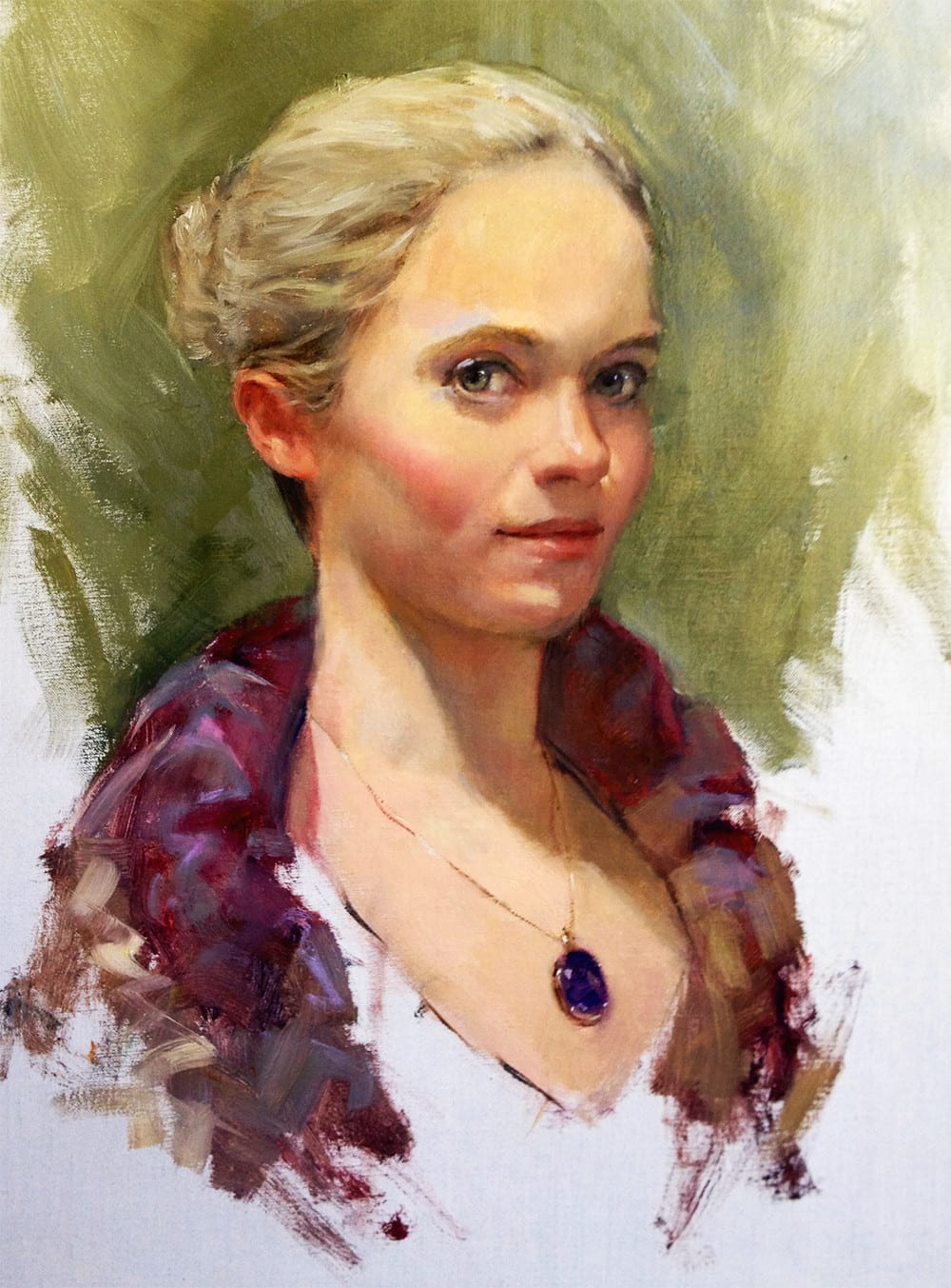 Paint Oil Painting Portrait By Darlatkopp Fiverr
