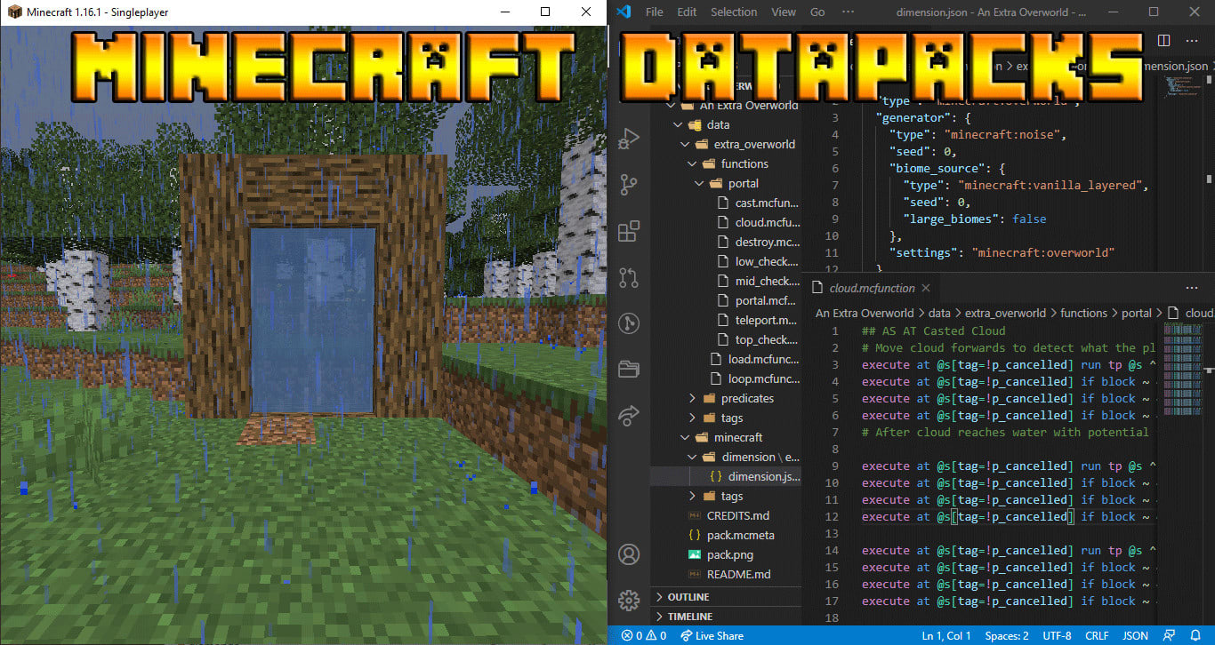 Develop A Minecraft Data Pack By Incognitostudio Fiverr