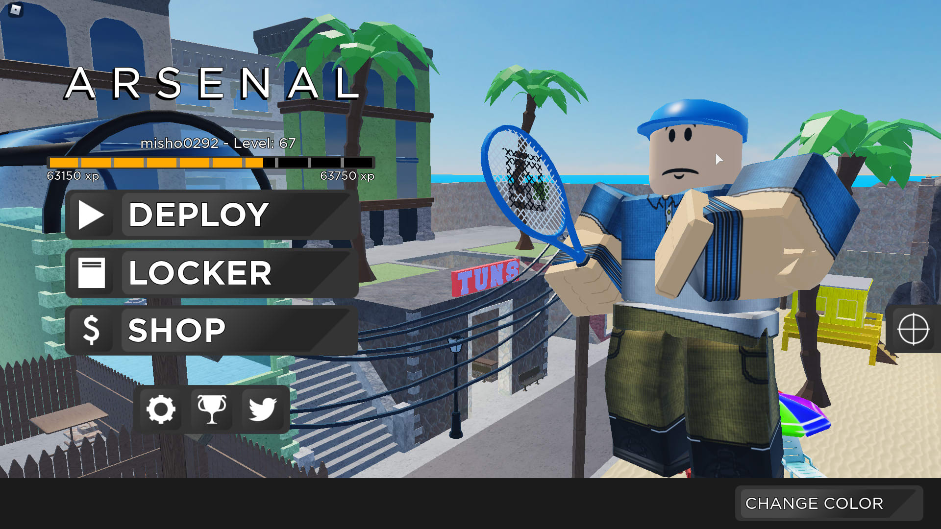 Teach You How To Play Arsenal Or Train You By Nighthangout Fiverr - roblox arsenal background